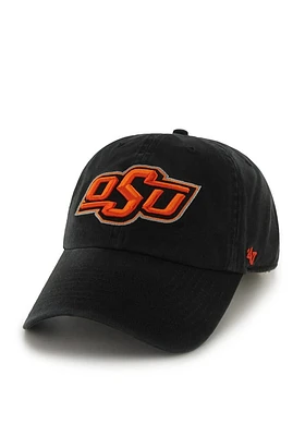 47 Oklahoma State Cowboys Clean Up Adjustable Hat - Black