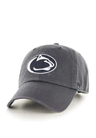 47 Penn State Nittany Lions Logo Clean Up Adjustable Hat - Charcoal