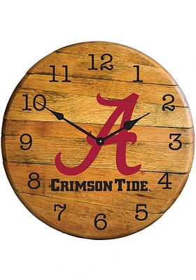 Alabama Crimson Tide Team Logo Wall Clock