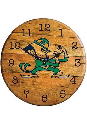 Notre Dame Fighting Irish Leprechaun Logo Wall Clock