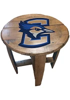 Creighton Bluejays Team Logo Brown End Table