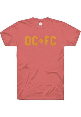 Rally Detroit City FC Maroon DC Short Sleeve T Shirt