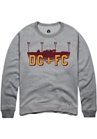 Rally Detroit City FC Mens Grey Stadium Long Sleeve Fashion Sweatshirt