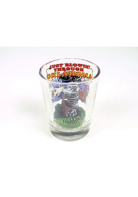Oklahoma Poly Tornado Inside Shot Glass