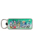 Kansas Greetings Bottle Opener Magnet