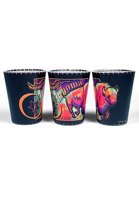 Oklahoma state-themed Shot Glass