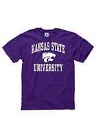 K-State Wildcats Purple No1 Short Sleeve T Shirt