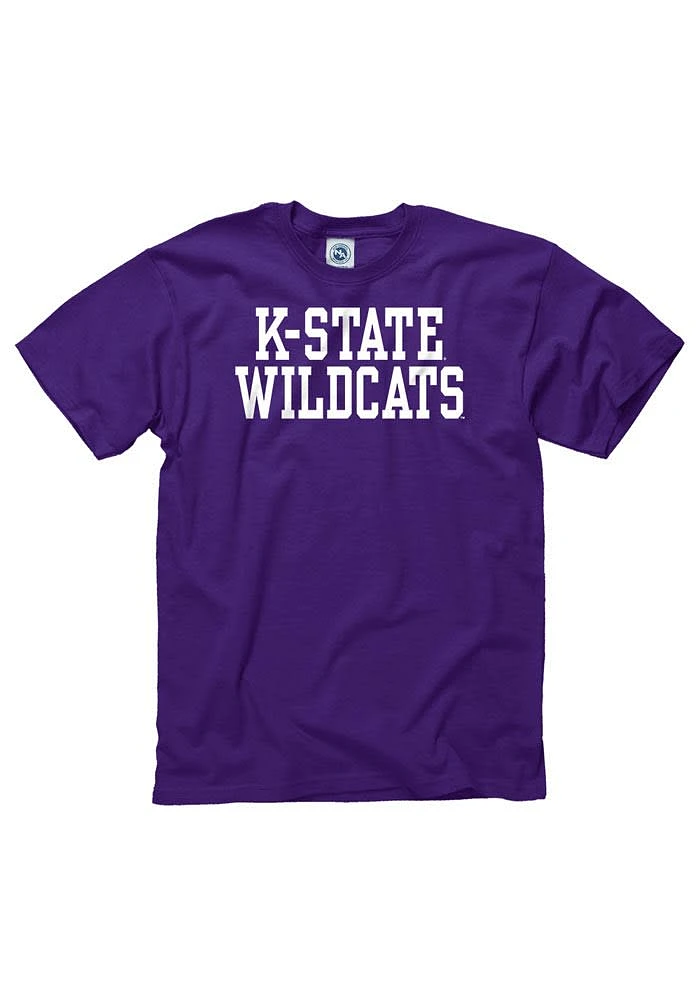 K-State Wildcats Purple Short Sleeve T Shirt