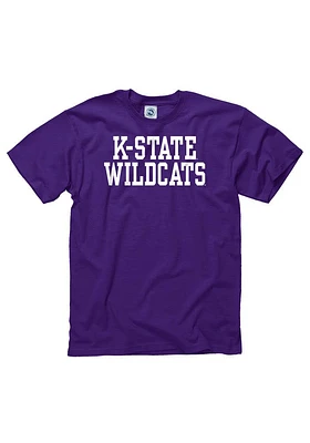 K-State Wildcats Purple Short Sleeve T Shirt