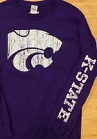 K-State Wildcats Distressed Long Sleeve T Shirt