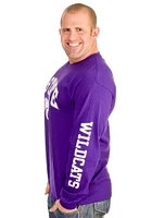 K-State Wildcats Purple Arch Long Sleeve T Shirt