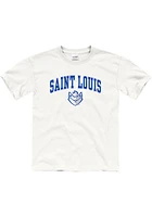 Saint Louis Billikens Youth White Midsize Short Sleeve T-Shirt