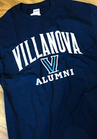 Villanova Wildcats Navy Blue Alumni Short Sleeve T Shirt