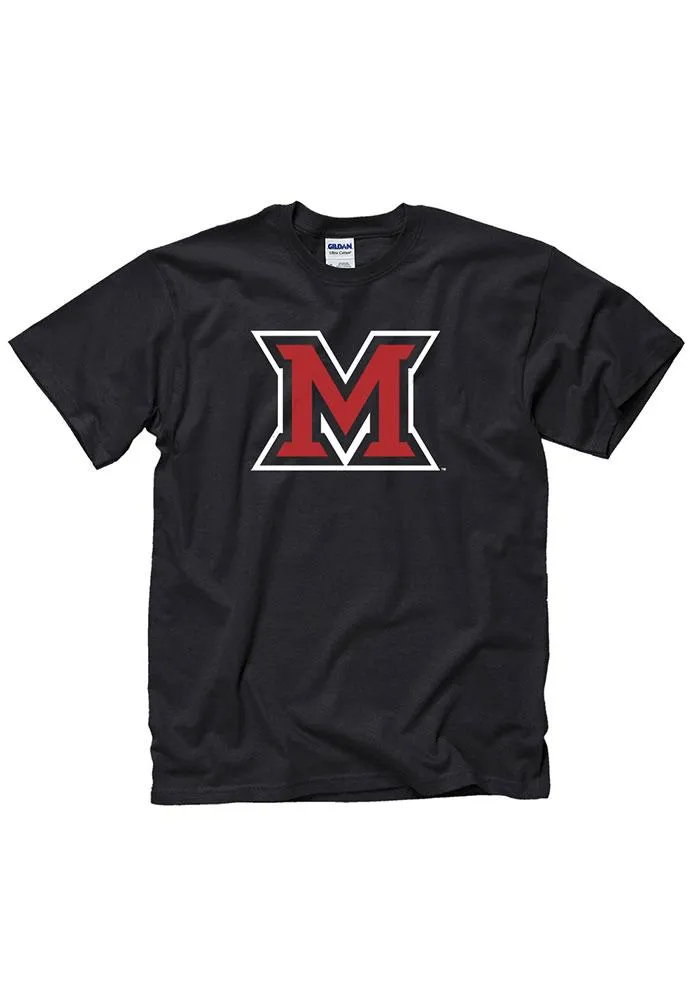 Miami RedHawks Big Logo Short Sleeve T Shirt