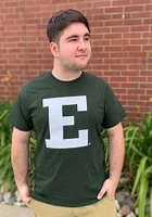 Eastern Michigan Eagles Green Big Logo Short Sleeve T Shirt