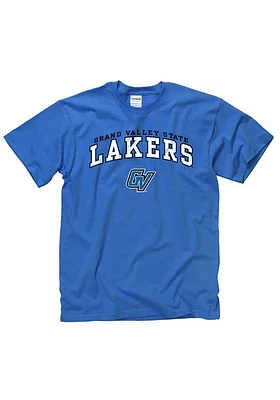 Grand Valley State Lakers Arch Logo Short Sleeve T Shirt