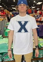 Xavier Musketeers White Big Logo Short Sleeve T Shirt
