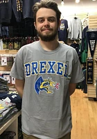 Drexel Dragons Grey Arch Short Sleeve T Shirt