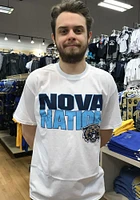 Villanova Wildcats White Slogan Short Sleeve T Shirt