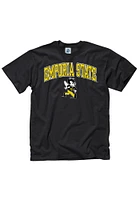 Emporia State Hornets Black Arch Short Sleeve T Shirt