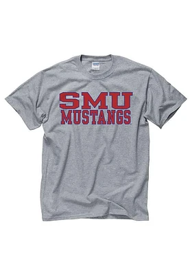 SMU Mustangs Rally Loud Short Sleeve T Shirt