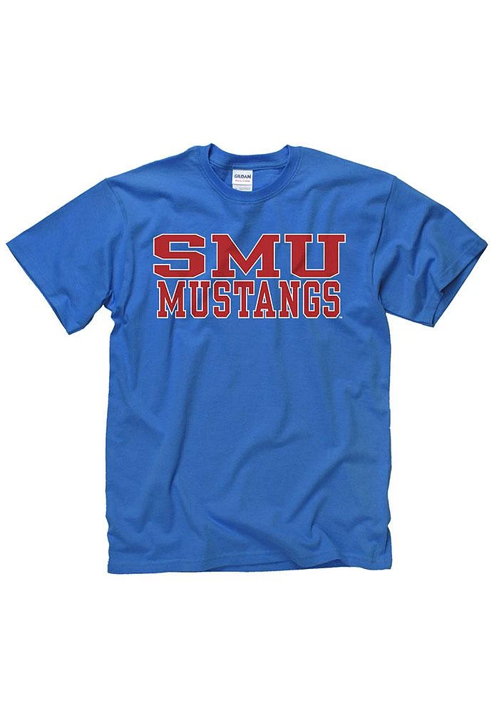 SMU Mustangs Rally Loud Short Sleeve T Shirt
