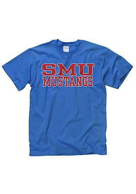 SMU Mustangs Rally Loud Short Sleeve T Shirt