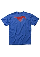 SMU Mustangs Rally Loud Short Sleeve T Shirt