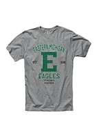 Eastern Michigan Eagles Grey Throwback Short Sleeve T Shirt