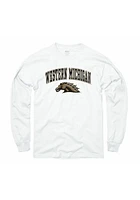 Western Michigan Broncos White Arch Long Sleeve T Shirt