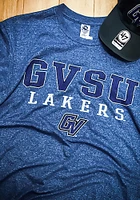 Grand Valley State Lakers Blue Worn Out Short Sleeve T Shirt