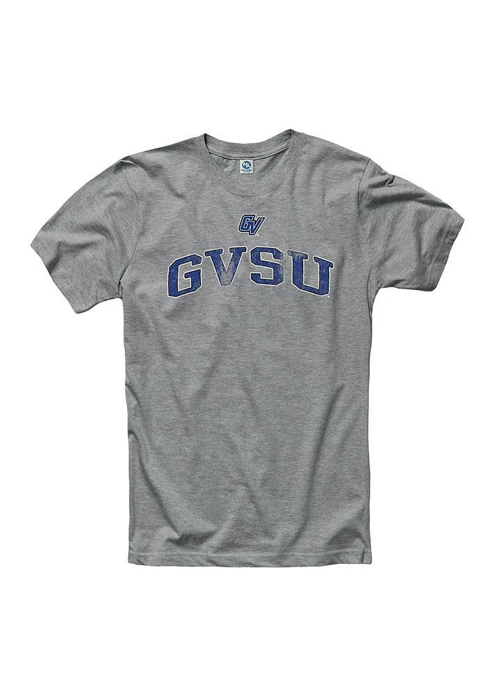 Grand Valley State Lakers Grey Archer Short Sleeve T Shirt