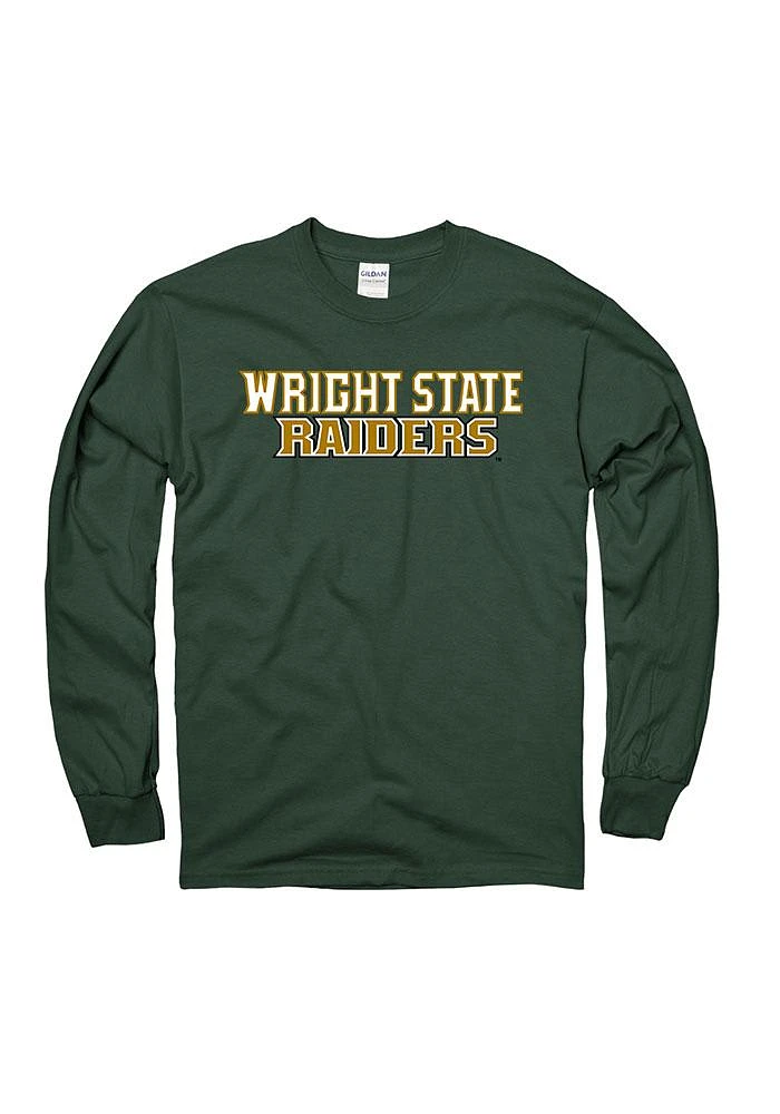 Wright State Raiders Green Rally Loud Long Sleeve T Shirt