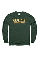 Wright State Raiders Green Rally Loud Long Sleeve T Shirt