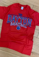 Dayton Flyers Red Linked Short Sleeve T Shirt