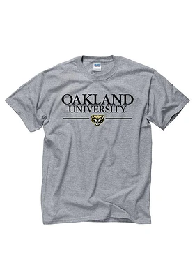 Oakland University Golden Grizzlies Rally Loud Short Sleeve T Shirt