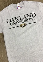 Oakland University Golden Grizzlies Rally Loud Short Sleeve T Shirt