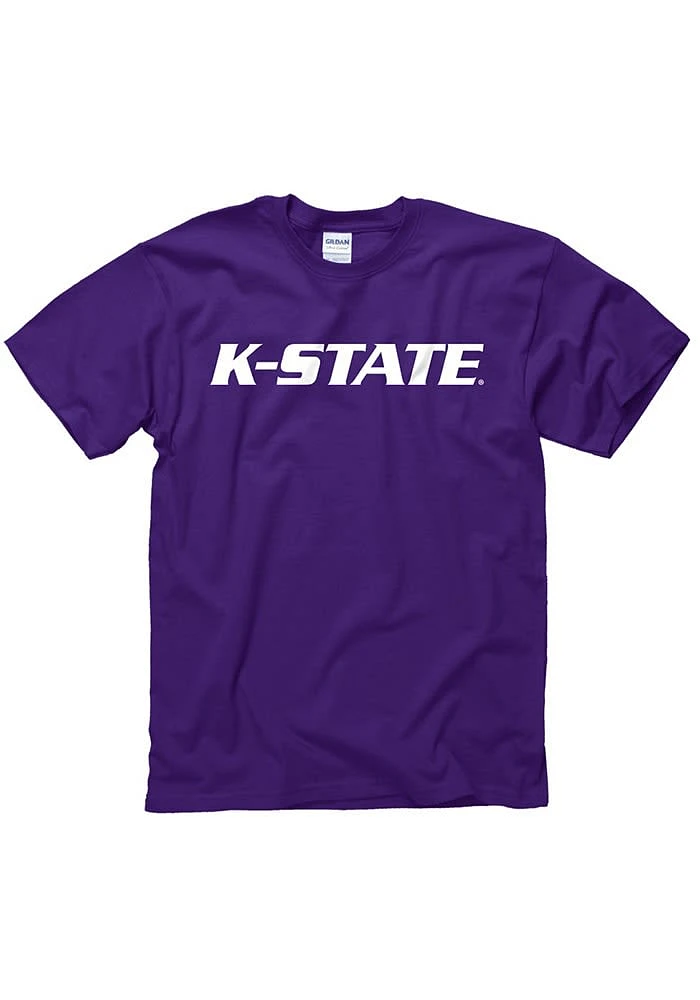 K-State Wildcats Purple Rally Loud Short Sleeve T Shirt