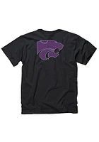 K-State Wildcats Black Rally Loud Short Sleeve T Shirt
