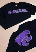 K-State Wildcats Black Rally Loud Short Sleeve T Shirt