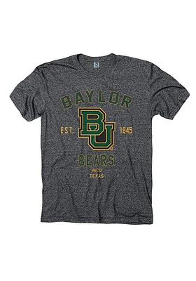Baylor Bears Black Throwback Short Sleeve T Shirt