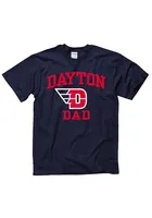 Dayton Flyers Navy Blue Dad Short Sleeve T Shirt