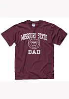Missouri State Bears Maroon Dad Short Sleeve T Shirt