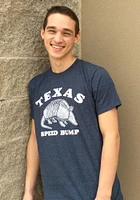 Rally Texas Navy Blue Speed Bump Short Sleeve Fashion T Shirt