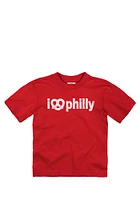 Philadelphia Toddler Red I Pretzel Philly Short Sleeve T-Shirt