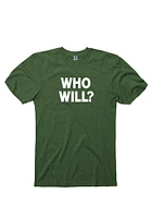 Michigan State Spartans Green Who Will Short Sleeve T Shirt