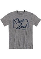 Rally Kansas Grey Drink Local Tee Short Sleeve Fashion T Shirt