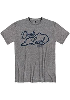 Rally Kentucky Grey Drink Local Tee Short Sleeve Fashion T Shirt