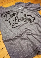 Rally Missouri Grey Drink Local Tee Short Sleeve Fashion T Shirt