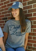 Rally Pennsylvania Grey Drink Local Short Sleeve Fashion T Shirt